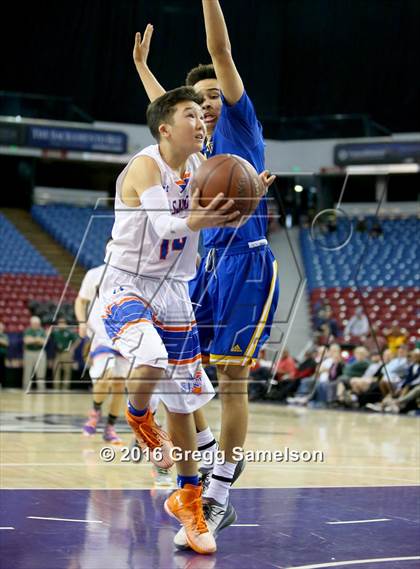 Thumbnail 2 in St. Joseph Notre Dame vs St. Bernard (CIF State D5 Final) photogallery.