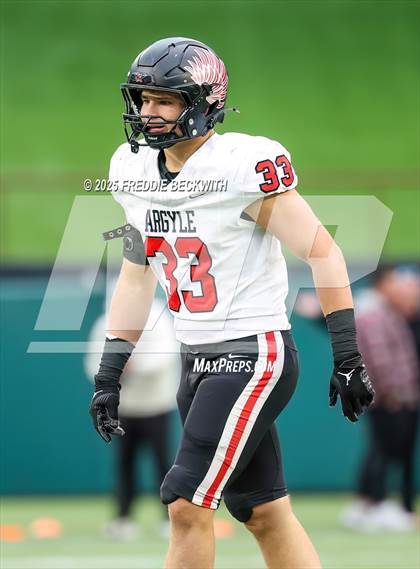 Thumbnail 3 in Walnut Grove vs. Argyle (UIL 5A D2 Football Regional) photogallery.