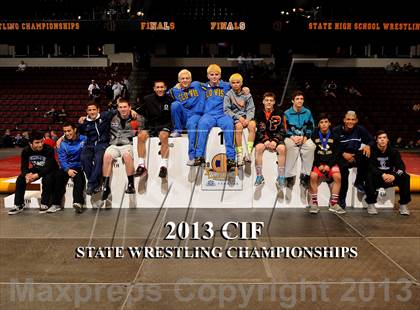 Thumbnail 1 in CIF State Boys Wrestling Championships (Awards) photogallery.