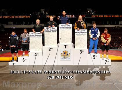 Thumbnail 3 in CIF State Boys Wrestling Championships (Awards) photogallery.