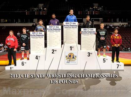 Thumbnail 3 in CIF State Boys Wrestling Championships (Awards) photogallery.