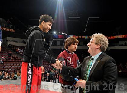 Thumbnail 2 in CIF State Boys Wrestling Championships (Awards) photogallery.