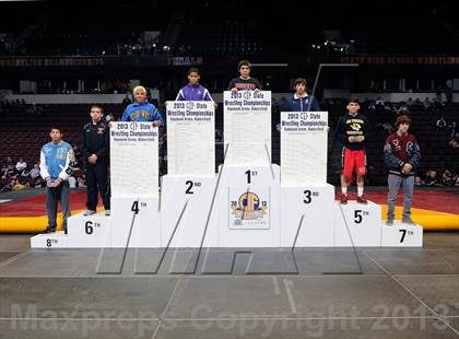 Thumbnail 2 in CIF State Boys Wrestling Championships (Awards) photogallery.