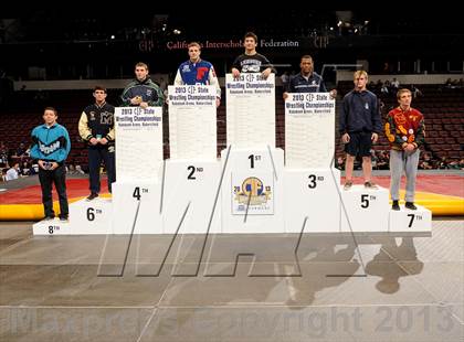 Thumbnail 2 in CIF State Boys Wrestling Championships (Awards) photogallery.