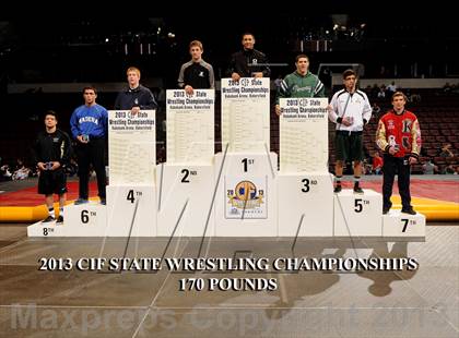 Thumbnail 3 in CIF State Boys Wrestling Championships (Awards) photogallery.