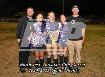 Thumbnail 3 in ALA - West Foothills @ Northwest Christian (Senior Night) photogallery.