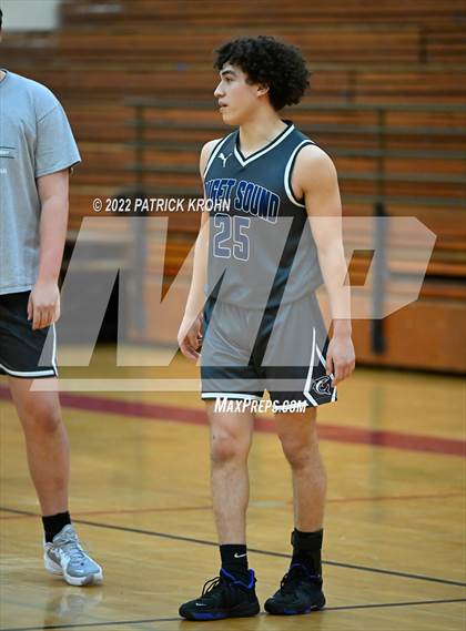Thumbnail 1 in Puget Sound Adventist @ Northwest Yeshiva (SeaTac 1B Playoff) photogallery.