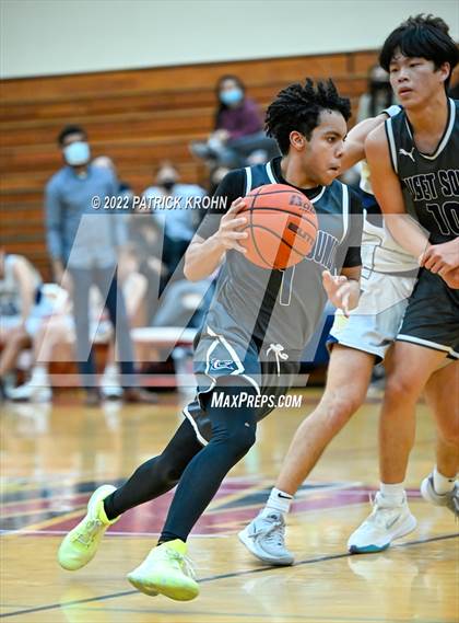 Thumbnail 3 in Puget Sound Adventist @ Northwest Yeshiva (SeaTac 1B Playoff) photogallery.