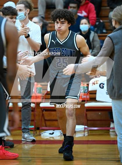 Thumbnail 2 in Puget Sound Adventist @ Northwest Yeshiva (SeaTac 1B Playoff) photogallery.