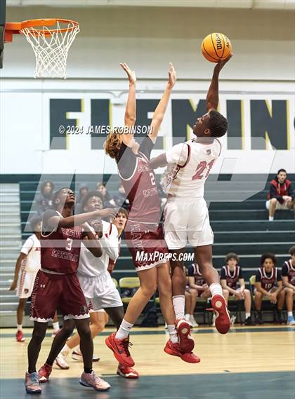Thumbnail 1 in Andrew Jackson vs Santa Fe Catholic (Battle For the Island) photogallery.