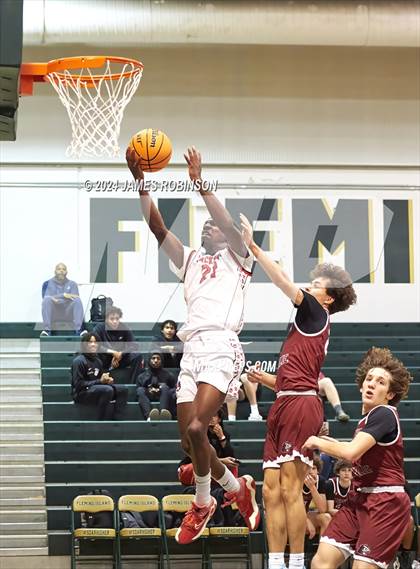 Thumbnail 3 in Andrew Jackson vs Santa Fe Catholic (Battle For the Island) photogallery.
