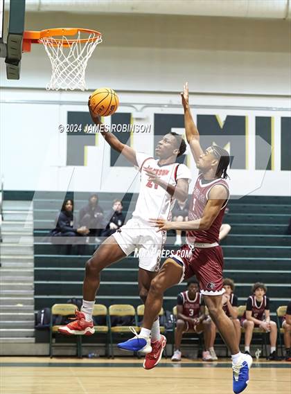 Thumbnail 3 in Andrew Jackson vs Santa Fe Catholic (Battle For the Island) photogallery.