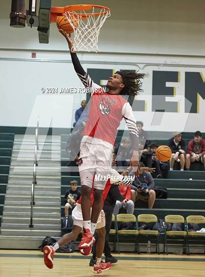Thumbnail 2 in Andrew Jackson vs Santa Fe Catholic (Battle For the Island) photogallery.