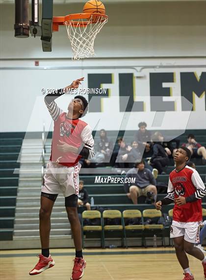 Thumbnail 2 in Andrew Jackson vs Santa Fe Catholic (Battle For the Island) photogallery.