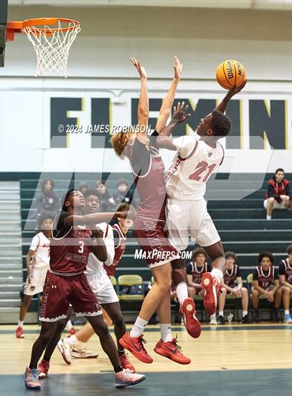 Thumbnail 3 in Andrew Jackson vs Santa Fe Catholic (Battle For the Island) photogallery.
