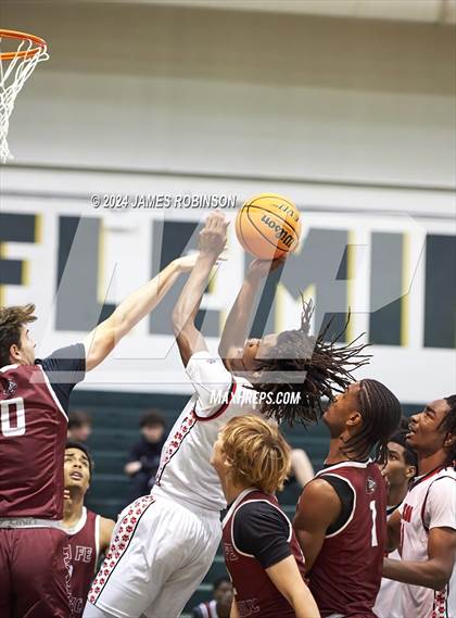 Thumbnail 3 in Andrew Jackson vs Santa Fe Catholic (Battle For the Island) photogallery.