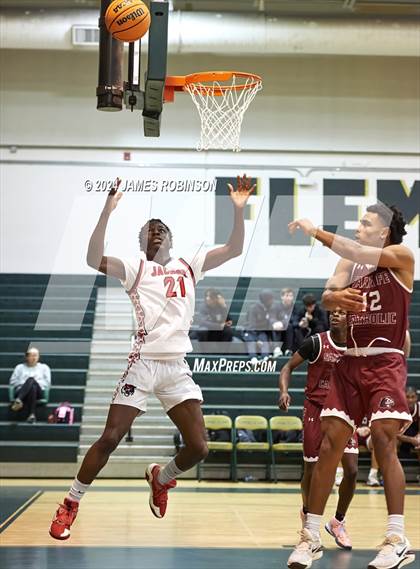 Thumbnail 2 in Andrew Jackson vs Santa Fe Catholic (Battle For the Island) photogallery.