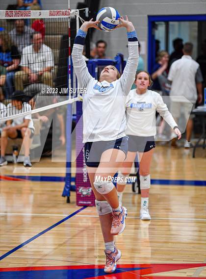 Thumbnail 2 in Brazos Christian vs Cypress Christian photogallery.