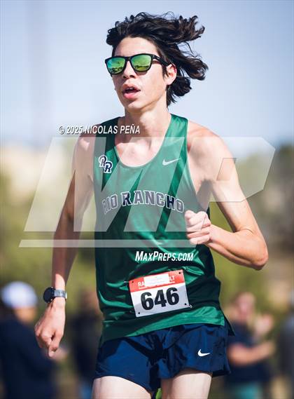 Thumbnail 3 in NMAA District 1-5A Cross Country Meet photogallery.