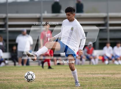 Thumbnail 2 in Lee [Robert E.] vs MacArthur [Douglas] (NEISD Soccer Tournament) photogallery.