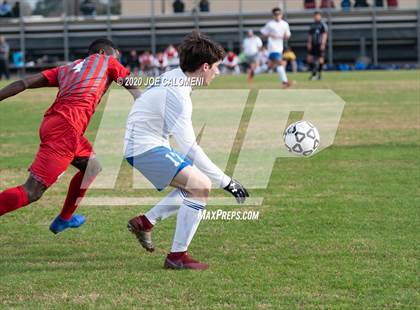 Thumbnail 2 in Lee [Robert E.] vs MacArthur [Douglas] (NEISD Soccer Tournament) photogallery.