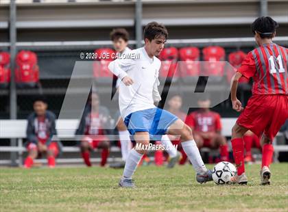 Thumbnail 1 in Lee [Robert E.] vs MacArthur [Douglas] (NEISD Soccer Tournament) photogallery.