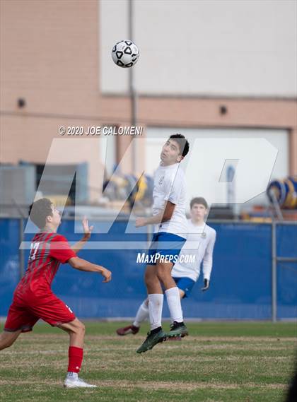 Thumbnail 3 in Lee [Robert E.] vs MacArthur [Douglas] (NEISD Soccer Tournament) photogallery.