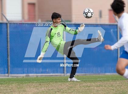 Thumbnail 1 in Lee [Robert E.] vs MacArthur [Douglas] (NEISD Soccer Tournament) photogallery.