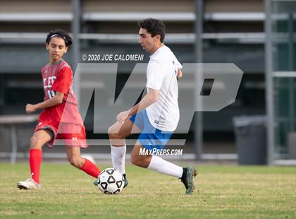Thumbnail 2 in Lee [Robert E.] vs MacArthur [Douglas] (NEISD Soccer Tournament) photogallery.