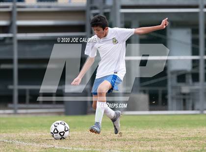 Thumbnail 1 in Lee [Robert E.] vs MacArthur [Douglas] (NEISD Soccer Tournament) photogallery.