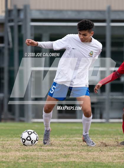 Thumbnail 3 in Lee [Robert E.] vs MacArthur [Douglas] (NEISD Soccer Tournament) photogallery.