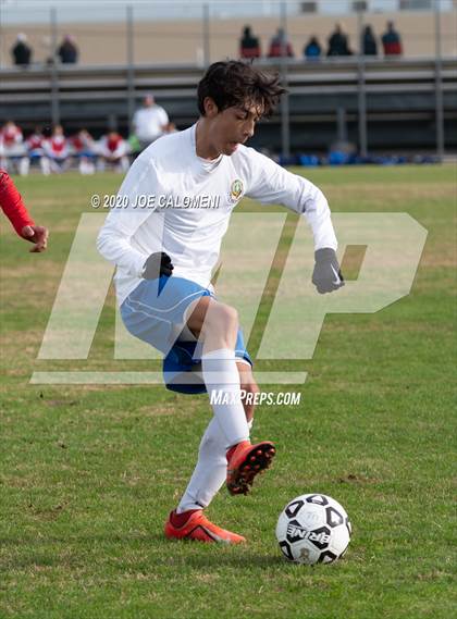 Thumbnail 2 in Lee [Robert E.] vs MacArthur [Douglas] (NEISD Soccer Tournament) photogallery.