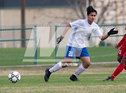 Thumbnail 1 in Lee [Robert E.] vs MacArthur [Douglas] (NEISD Soccer Tournament) photogallery.
