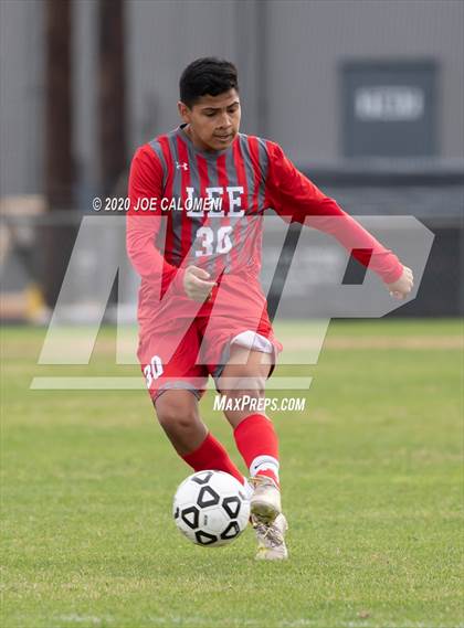 Thumbnail 3 in Lee [Robert E.] vs MacArthur [Douglas] (NEISD Soccer Tournament) photogallery.