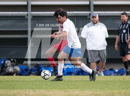 Thumbnail 3 in Lee [Robert E.] vs MacArthur [Douglas] (NEISD Soccer Tournament) photogallery.
