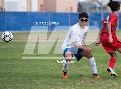 Thumbnail 2 in Lee [Robert E.] vs MacArthur [Douglas] (NEISD Soccer Tournament) photogallery.