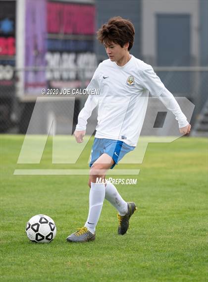 Thumbnail 2 in Lee [Robert E.] vs MacArthur [Douglas] (NEISD Soccer Tournament) photogallery.