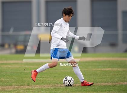 Thumbnail 2 in Lee [Robert E.] vs MacArthur [Douglas] (NEISD Soccer Tournament) photogallery.