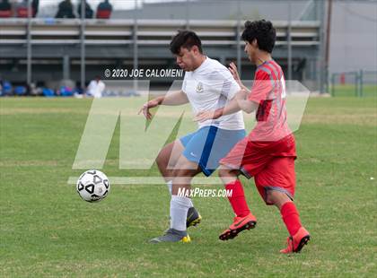 Thumbnail 2 in Lee [Robert E.] vs MacArthur [Douglas] (NEISD Soccer Tournament) photogallery.