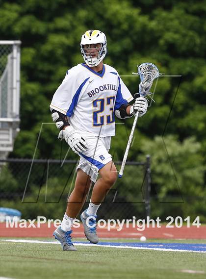 Thumbnail 1 in Bacon Academy vs. Brookfield (CIAC Class S 1st Round) photogallery.