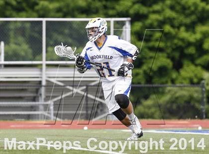 Thumbnail 3 in Bacon Academy vs. Brookfield (CIAC Class S 1st Round) photogallery.