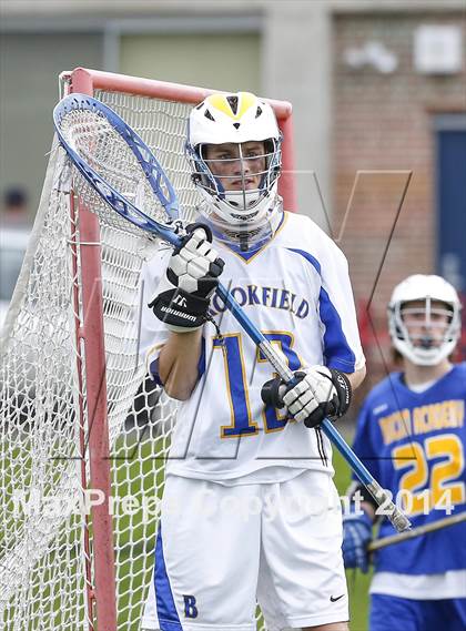 Thumbnail 1 in Bacon Academy vs. Brookfield (CIAC Class S 1st Round) photogallery.