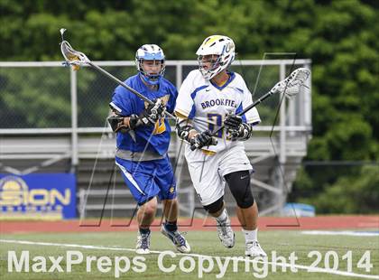 Thumbnail 1 in Bacon Academy vs. Brookfield (CIAC Class S 1st Round) photogallery.
