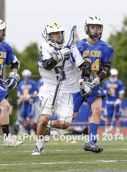 Thumbnail 2 in Bacon Academy vs. Brookfield (CIAC Class S 1st Round) photogallery.
