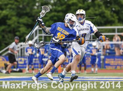 Thumbnail 2 in Bacon Academy vs. Brookfield (CIAC Class S 1st Round) photogallery.