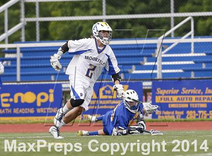 Thumbnail 2 in Bacon Academy vs. Brookfield (CIAC Class S 1st Round) photogallery.
