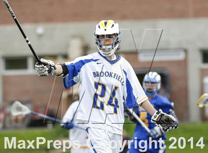 Thumbnail 2 in Bacon Academy vs. Brookfield (CIAC Class S 1st Round) photogallery.