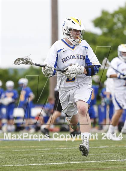 Thumbnail 1 in Bacon Academy vs. Brookfield (CIAC Class S 1st Round) photogallery.