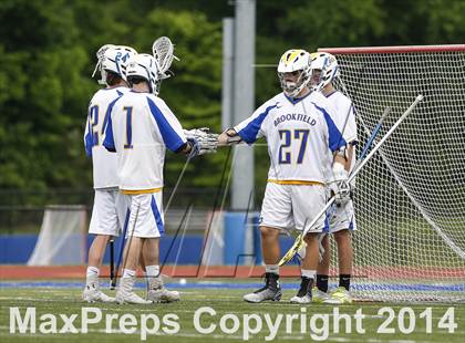 Thumbnail 1 in Bacon Academy vs. Brookfield (CIAC Class S 1st Round) photogallery.