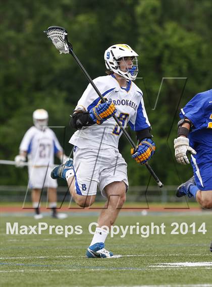 Thumbnail 2 in Bacon Academy vs. Brookfield (CIAC Class S 1st Round) photogallery.